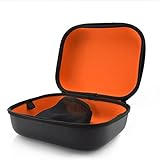 Headphones Case for Sennheiser HD598, HD558, HD518, HD595, HD555, HD515, HD650, HD600, Sony v700dj, 7509hd, 7506 Headphone Full Size Hard Carrying Case / Headset Travel Bag (Saffiano Leather)