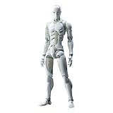 Tulas Action Figure Drawing Model, 1/12 Scale Synthetic Human Body Mannequin Play Toys, Male/Man Action Figure Set, Suitable for Sketching, Painting, Drawing, Artist, Cartoon Figures Action (16 cm)