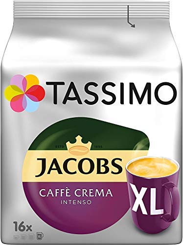 TASSIMO Jacobs Caffe Crema Intenso XL Kaffeepads - 10 Packungen (160 Getränke) – Bild 3