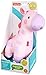 Fisher-Price Soothe & Glow Giraffe, pink plush toy with music and light for baby