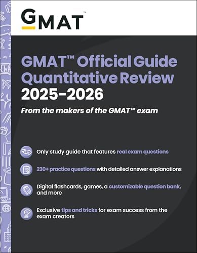 GMAT Official Guide 2025 - 2026: Book + Online Question Bank: GMAC