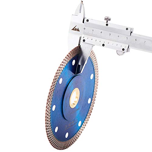 Peakit Tile Cutter Blade 4.5 Inch Porcelain Diamond Blade Ceramic Cutting Disc Wheel for Angle Grinder, Reversible Color - Thumbnail 3