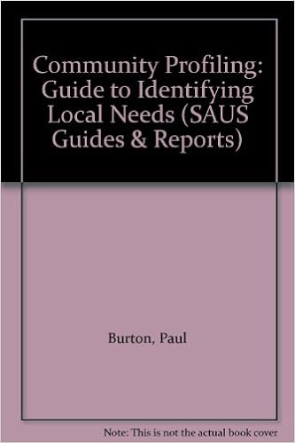 Community Profiling Guide To Identifying Local Needs Saus - 
