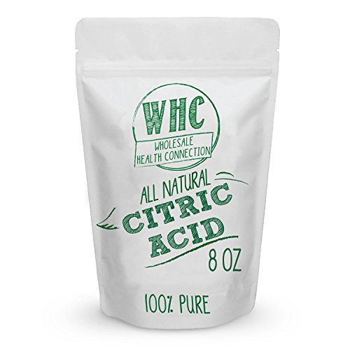 WHC Food Grade Citric Acid Powder (8 Ounce) | Non GMO