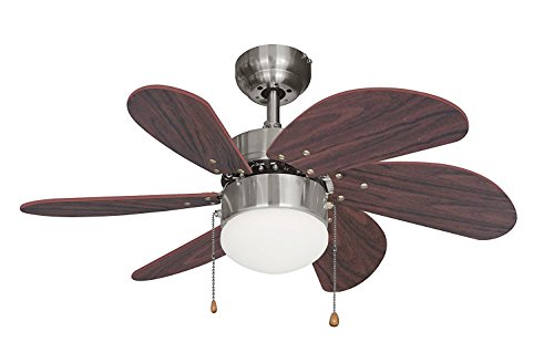 Ustellar 30 Inch Ceiling Fan With Lights Reversible Ceiling Fans