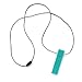 ARK Brick Stick, Chew Necklaces for Sensory Kids and Adults, Oral and Hand Fidget for Autism, ADHD, SPD, Anxiety, Medical-Grade 2-Textured Chew Necklace, XT, Medium Firm, Teal