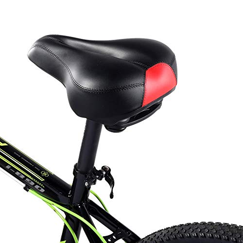 Penghayi Bicycle Soft Silicone Road Bike Bicycle Saddle Hollow MTB Cycling Bike Seat Cushion Cover Pad 10.63" 8.27"(LW) Component (Color : R) - Thumbnail 6