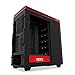 NZXT H440 Mid Tower Case (Matt Black/Red with Window)