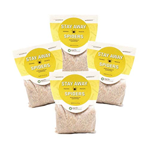 Stay Away Spiders Repellent Pest Control Scent Pouches - All Natural, No Mess, and Environmentally Safe - 4 Pack - Not for Sale in NM