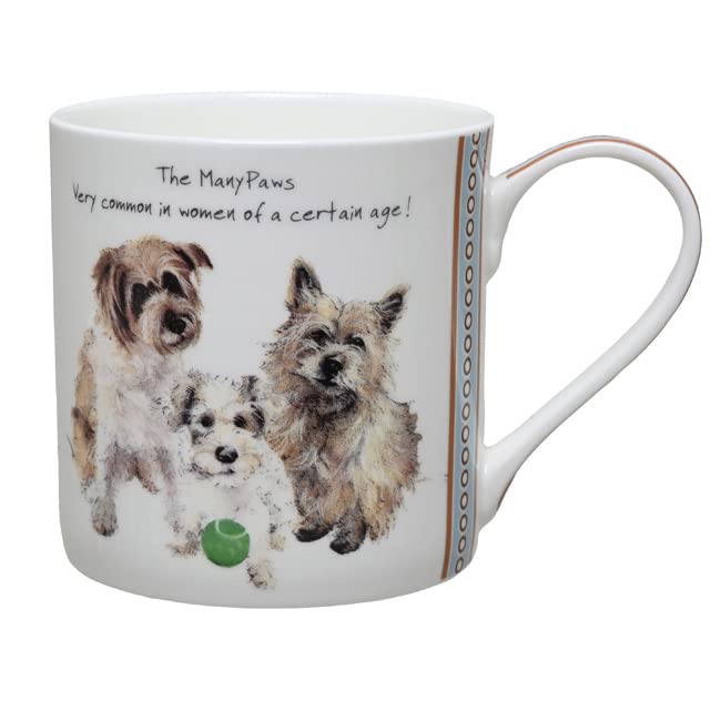 Terrier Dogs The Manypaws Little Dog Laughed Mug in Gift Box Digs & Manor Range LDM50