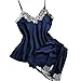 CHUNG Women Cotton Pajama Sets Sleepwear pjs Short Sleeve Shirt Capri Length Crop Pants Cute Vivid Print
