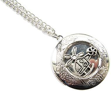 Helicopter Locket Necklace,antique Silver Helicopter Locket Pendant,miniature Helicopter Locket Jewelry