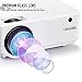 Nyork Mini Projector, [2020 Upgraded] 4600 Lumen Video Projector, 1080P Supported 210