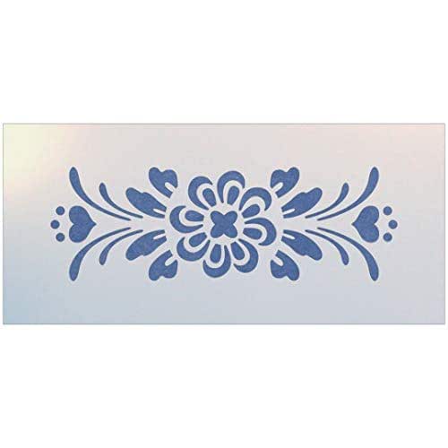 Amazon.com: Rosemaling Pattern 4 Stencil - The Artful Stencil: Handmade