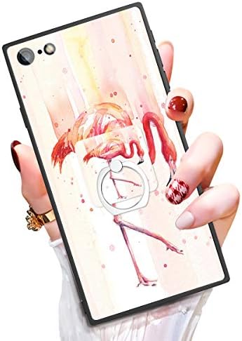 Someseed Case for iPhone 6 Plus iPhone 6s Plus Case with Kickstand Flamingo Cover Case with 360 Degree Ring Holder Anti Scratch Durable Full Protective for iPhone 6 Plus/iPhone 6s Plus 5.5"