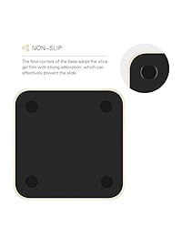 chuangsiao Apple Watch Stand, aluminio y madera   Soporte de carga Dock Station    Soporte Apple Watch 1, 2, 3, Granate