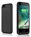 iPosible iPhone 7 Plus Battery Case | 7000mAh Ultra Slim Extended Battery Backup Case Charger Pack Power Bank for iPhone 7 Plus (2016) - 5.5 inch Black [24 Month Warranty]