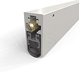 Automatic Door Bottom, High Sound Heavy Duty Surface Mounted (32, Clear Anodized)