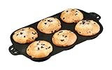 Cast Iron Muffin Toppers Biscuit Pan