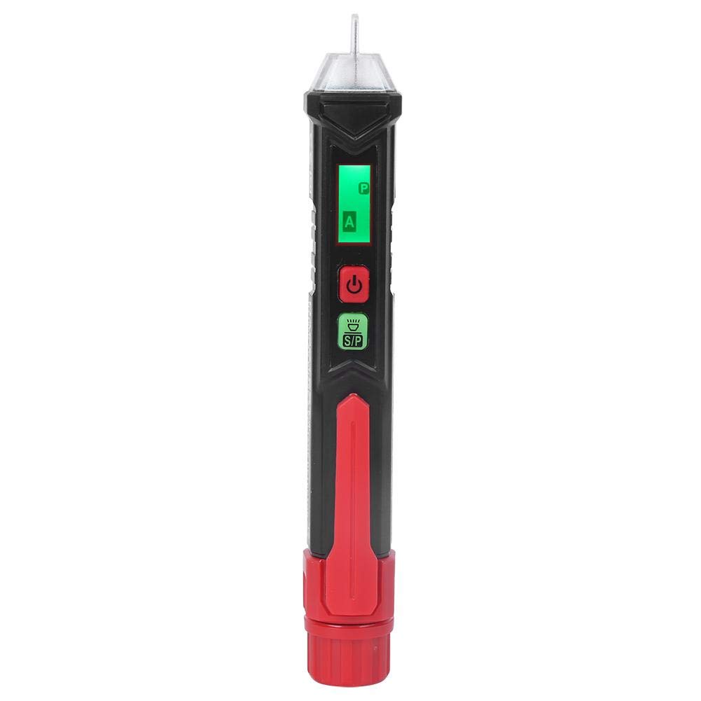 AC Voltage Tester | Non Contact Voltage Detector | Digital Voltmeter | 3 Phase Electric Tester with Flashlight | HT100P Pen-Type Voltage Tester for Home and Professional Use