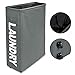 Chrislley Slim Rolling Laundry Basket on Wheels Narrow Laundry Hamper Dirty Clothes Hamper with Wheels Thin Laundry Storage Hamper for Home（Slim 22
