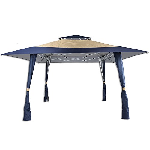 AOODA Gazebos 13′ x 13′ Pop Up Canopy Wedding Outdoor Gazebos Yard Patio Tent Heavy  ...