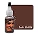 Dark Brown EYEBROW Permanent Makeup Pigment Cosmetic Tattoo Ink 1/2oz