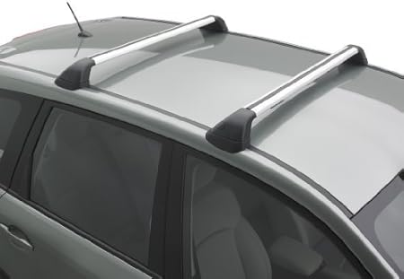 Amazon 純正14 スバル フォレスター 固定クロスバー キャリアベース カーキャリア ルーフボックス 車 バイク