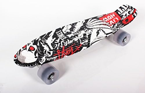 Xtreme Free Skateboards Penny Skateboard 22 inches for Beginners and Kids Mini Board Cruisher