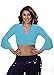 Lycra Stretchy Choli Top | Freidani Del Star - Sky - Medium/Large