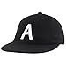 adidas Originals Men's Trefoil Chain Flatbrim Snapback Cap, Black/Action, One Size