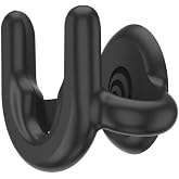 PopSockets Adhesive Wall Phone Mount- Black | Sitck-On Wall Mount for PopSockets Grips, Hands-Free, Black, Create a Mobile Phone Outfit