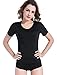 Vinmin Womens Hot Thermo Body Shaper T Shirt Neoprene Slimming Workout Sweat Sauna Suit Abdominal Trainer for Weight Loss