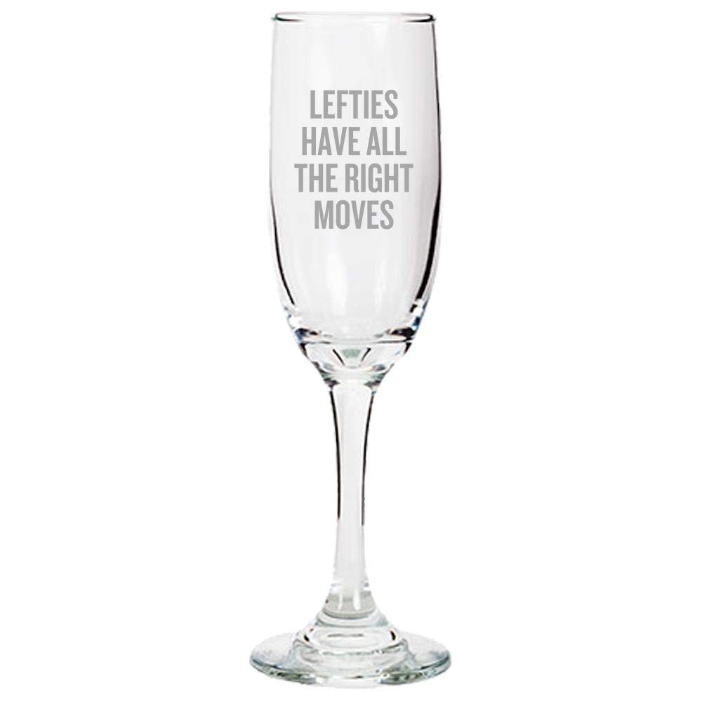 Flauta de champán para zurdos, regalo para zurdos, regalo para ...