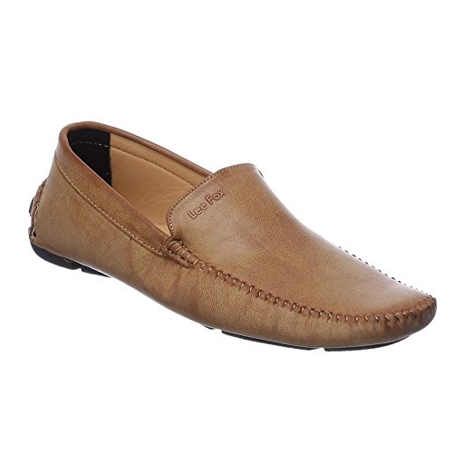t.d.e shoes for men boys tan colour casual stylish loafer moccasin designer partywear footwear
