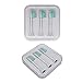PCS Professional Sonic Electric Toothbrush Replacement Heads for T-7S, 3 Count (White)