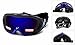 Cloud 9 Men Youth Snow Goggles in Black Blue