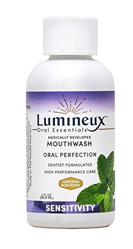 Oral Essentials Sensitivity Travel Size Formula Mouthwash Pack of Six 2 Oz. For Less Tooth and Root Sensitivity