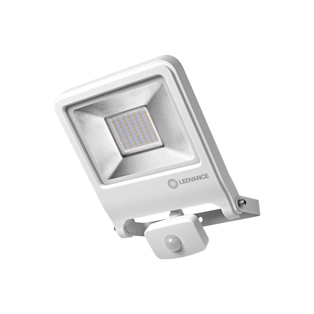 Floodlight LED: for wall, ENDURA© FLOOD Sensor Warm White / 50 W, 220…240 V, beam angle [calc.]: 120°, Warm White, 3000 K, body material [calc.]: aluminum, /, 1-pack