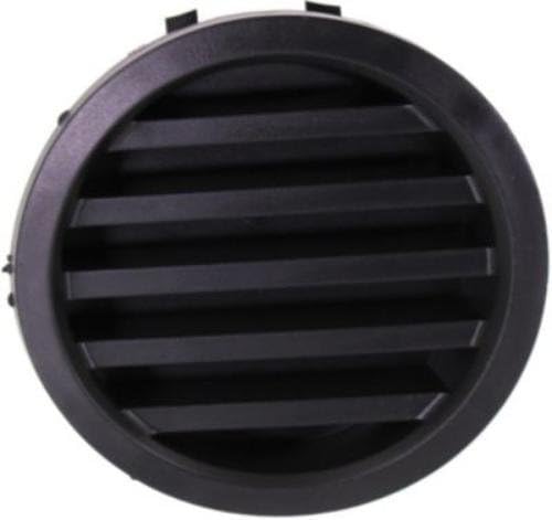 DAT AUTO PARTS Front Right Passenger Side Bumper Fog Light Lamp Hole Cover Grille Molding Trim Replacement For 2004-2014 Nissan Titan Black Smooth NI1039108 622567S200