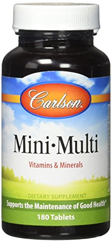 Carlson Labs Mini-Multi Small Tablets, 180 Count