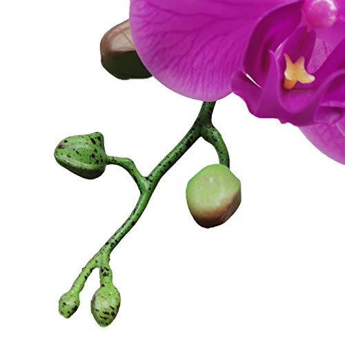 Fnize Fake Orchid Stems Artificial Bulk Phalaenopsis Centerpieces