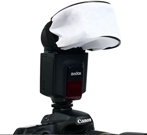 TaiDetailing Camera Flash Diffuser Softbox Reflector for 430EX II 550EX 580EX II SB600 SB800 SB900 SB910 Yongnuo YN560 YN565EX 600EX 600EX-RT YN568EX