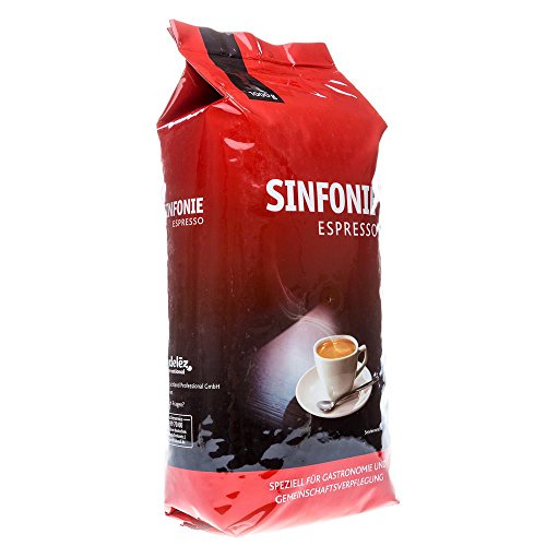 Jacobs Sinfonie Caffe Crema & Espresso Hybridbohne - 8 x 1kg ganze Kaffee-Bohne – Bild 3