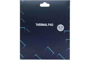 Thermal Pad 12.8 W/mK, 120x120x0.5mm, Heat Resistance, Non-Conductive, Silicone Thermal Pads for Laptop Heatsink/GPU/CPU/LED