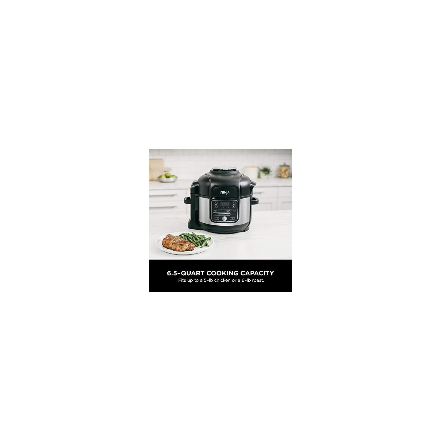 Ninja OS301 Foodi 10in1 Pressure Cooker and Air Fryer with Nesting