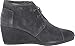 TOMS Desert Wedge Castlerock Grey Suede 10006990 Womens 8
