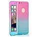 For iphone 6 plus/6s plus,AutumnFall Luxury Ultra-thin Gradient Shockproof Armor Back Case Cover for iPhone 6S Plus 5.5inch