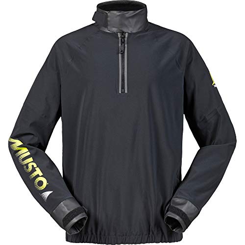 Musto Championship Dinghy Sailing Smock Waterproof, Windproof, and Breathable Black LG