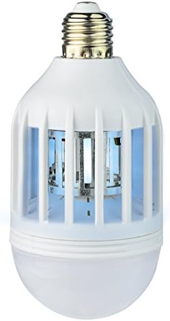 SUMERSHA Bug Zapper Light Bulb Mosquito Killer Lamp 110V E26/E27 Light Bulb Socket Base for Home Indoor Outdoor Garden Patio Backyard Electronic Insect Killer Fly Killer